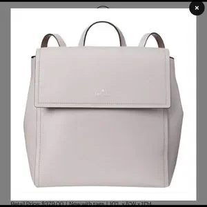 Bags | Kate Spade Taupe Light Brown Gray Backpack | Poshmark display picture 2